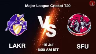 LAKR vs SFU Dream11 Prediction in Hindi, Playing 11, Pitch Report, Weather Report