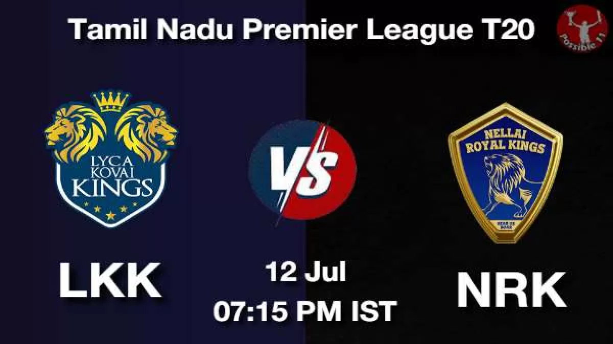 LKK vs NRK Dream11 Prediction in Hindi, Playing 11, Pitch Report, Weather Report in Hindi