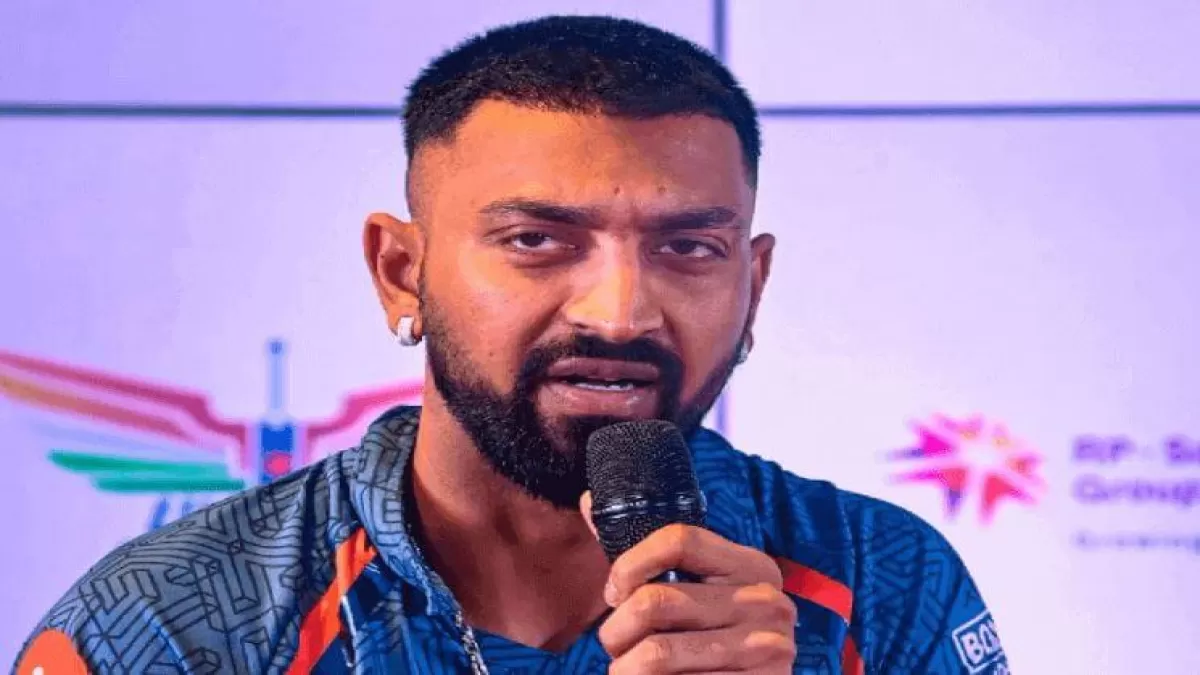 LSG captain Krunal Pandya put the entire blame of the defeat on his own head in Hindi