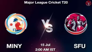 MINY vs SFU Dream11 Prediction in Hindi, Playing 11, Pitch Report, Weather Report