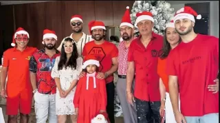 दुबई में क्रिसमस पार्टी पर एक साथ नजर आए MS Dhoni और Rishabh Pant