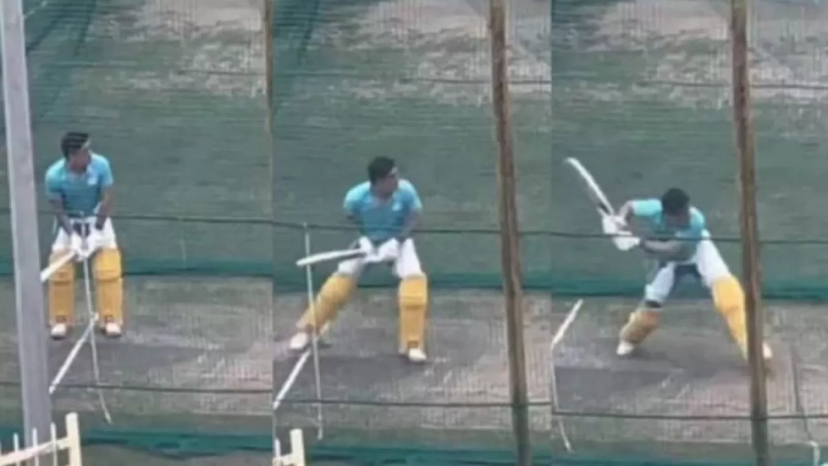 MS Dhoni starts his preparations for IPL 2023, Watch video in Hindi News MS Dhoni starts his preparations for IPL 2023, Watch video in Hindi