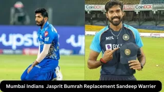 Mumbai Indians Got Jasprit Bumrah Replacement Sandeep