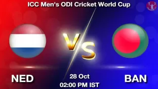 NED vs BAN Match Preview, Weather Report, Pitch Report, Who will win today