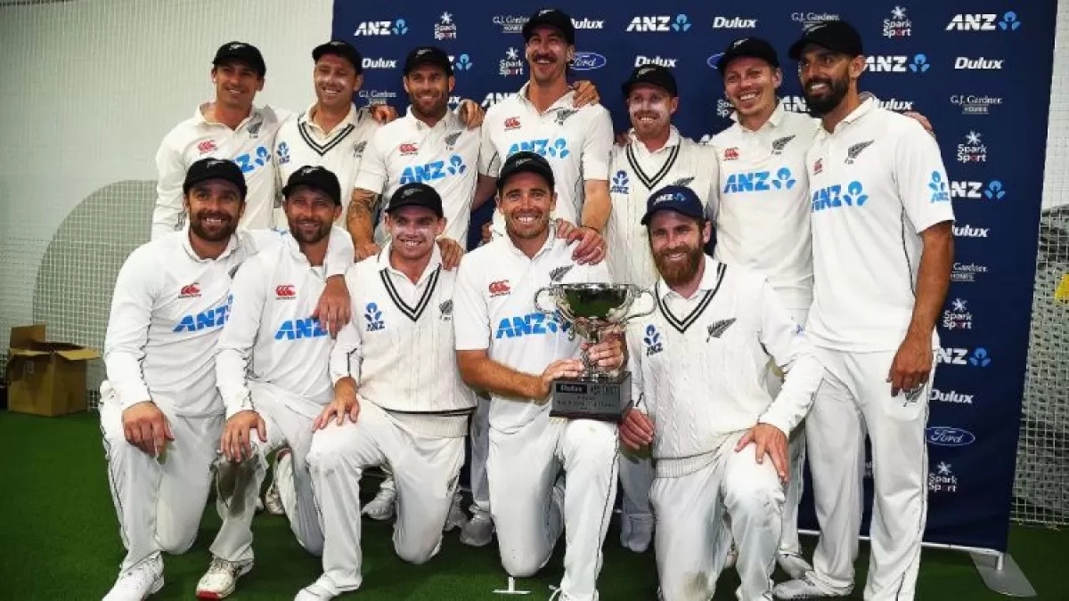 New Zealand unilaterally won the second Test in Hindi