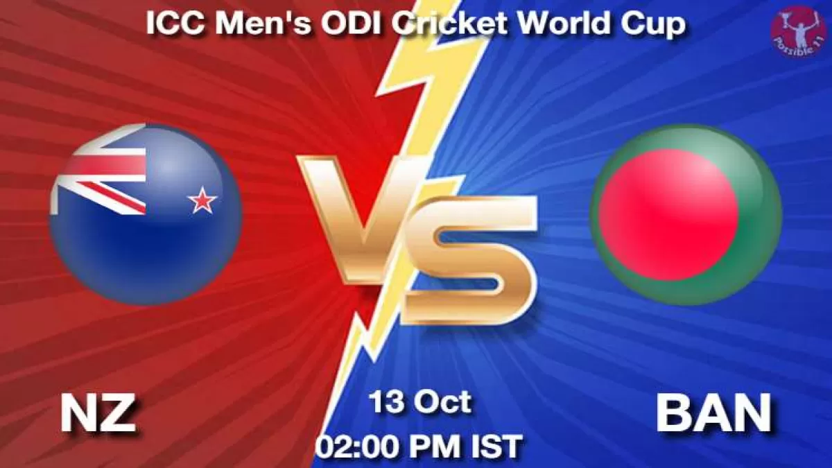 NZ vs BAN Dream11 Prediction in Hindi, Playing 11, Pitch Report, Weather Report in Hindi