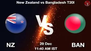 NZ vs BAN Dream11 Prediction in Hindi, Playing 11, Pitch Report, Weather Report