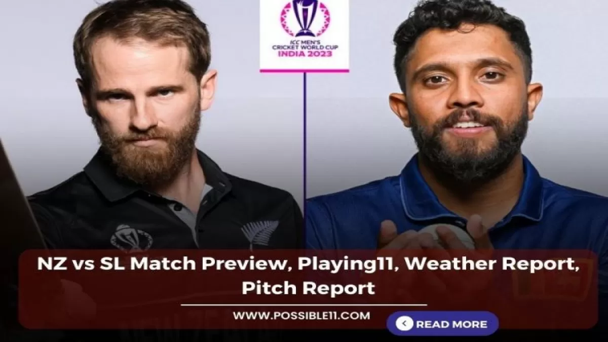 NZ vs SL Match Preview, Playing11, Weather Report, Pitch Report in Hindi