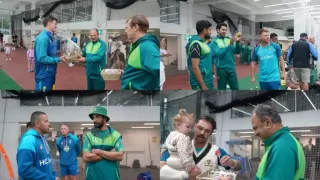 Pakistan team congratulated Australia on Christmas