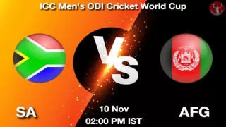 SA vs AFG Today Match Dream11 Prediction in Hindi, Playing 11, Pitch Report, Weather Report