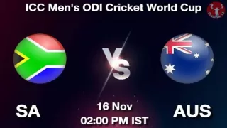 SA vs AUS Today 2nd Semi-Final Match Dream11 Prediction in Hindi, Playing 11, Pitch Report, Weather Report