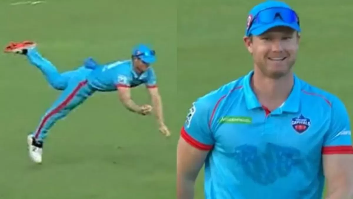 SA20, Jimmy Neesham takes unbelievable catch while flying in the air in Hindi