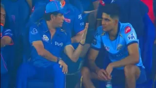 Shubman Gill और Sachin Tendulkar को एक साथ बातें करते देख सोशल मीडिया पर आया तूफान