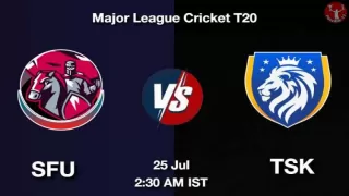 SFU vs TSK Dream11 Prediction in Hindi, Playing 11, Pitch Report, Weather Report