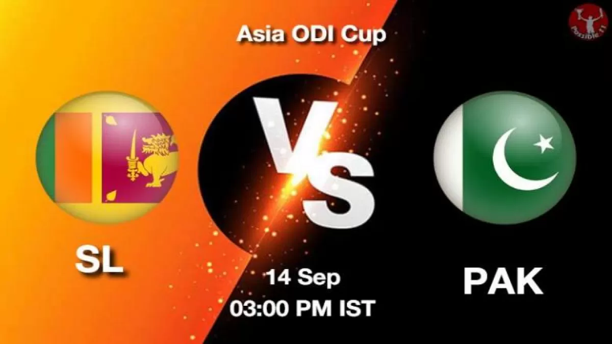 SL vs PAK Dream11 Prediction in Hindi, Playing 11, Pitch Report, Weather Report in Hindi