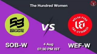 SOB-W vs WEF-W Dream11 Prediction in Hindi, Playing 11, Pitch Report, Weather Report