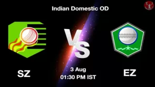 SZ vs EZ Dream11 Prediction in Hindi, Playing 11, Pitch Report, Weather Report