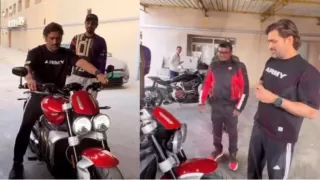 This special video of MS Dhoni is creating a stir on the internet