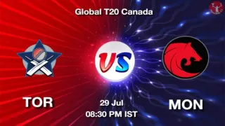 TOR vs MON Dream11 Prediction in Hindi, Playing 11, Pitch Report, Weather Report