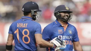 Virat reaction on Rohit Sharma century is winning hearts