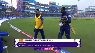 Why Angelo Mathews was dismissed before facing a ball: Explained