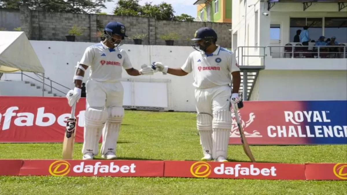 WI vs IND: Yashasvi Jaiswal memorable debut won captain Rohit heart in Hindi
