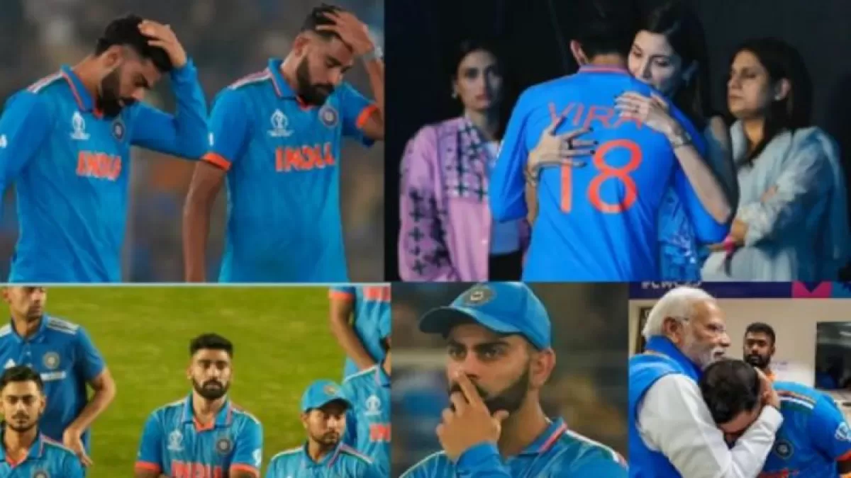 World Cup 2023 Final Top Moments, Rohit-Siraj tears did not stop, Anushka hugged Kohli in Hindi
