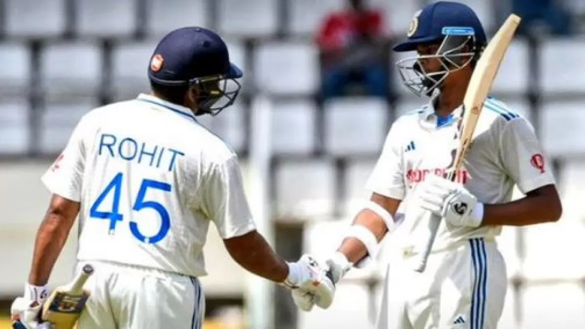 Yashasvi Jaiswal created history with Rohit Sharma in Hindi