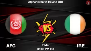 AFG vs IRE Dream11 Prediction in Hindi, 2nd Match, Team, Fantasy Cricket Tips