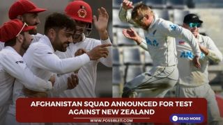 AFG vs NZ: Afghanistan squad announced for test against New Zealand