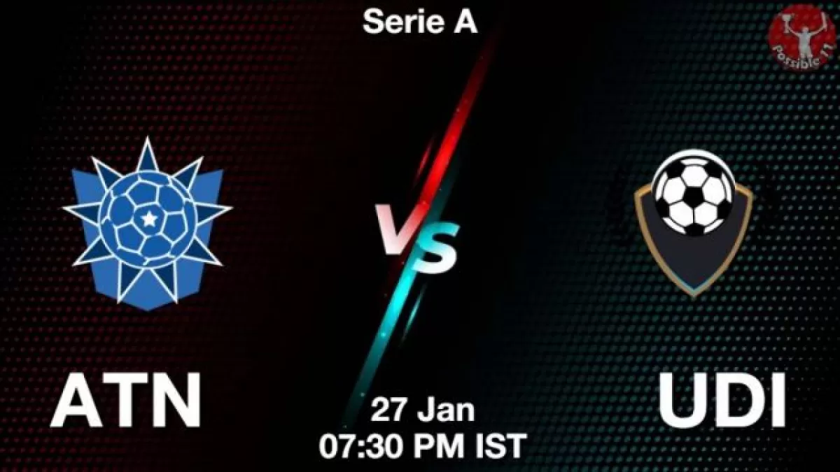 ATN vs UDI Dream11 Prediction, Fantasy Football Tips, Playing 11 In Hindi in Hindi