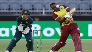 AUS vs WI 3rd T20I: आंद्रे रसेल और शेरफने रदरफोर्ड ने मचाई T20 में तबाही