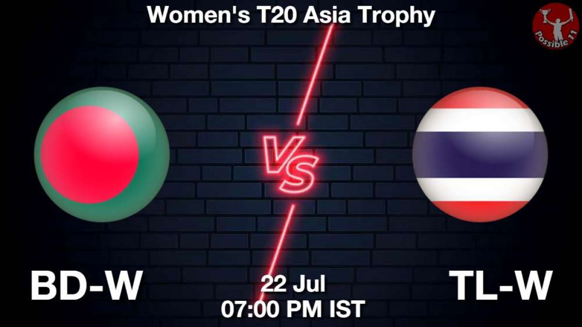 BD-W vs TL-W Player Stats and Dream11 Prediction - Asia Cup Womens T20I in Hindi News BD-W vs TL-W Player Stats and Dream11 Prediction - Asia Cup Womens T20I in Hindi