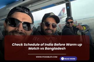 Check Schedule of India Before Warm up Match vs Bangladesh