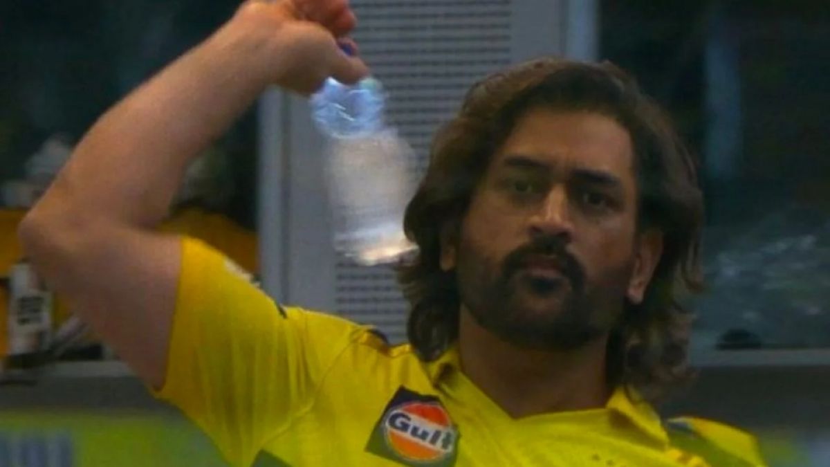CSK vs LSG Match: Why did Dhoni get angry at the cameraman? in Hindi