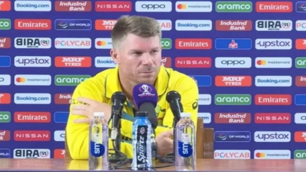David Warner became emotional in the press conference before the final test in Hindi