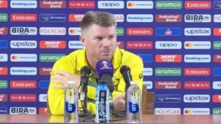 David Warner became emotional in the press conference before the final test