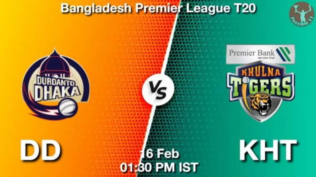 DD vs KHT Dream11 Prediction in Hindi, पिच रिपोर्ट, Dream11 Team in Hindi