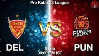 DEL vs PUN Dream11 Prediction In hindi, Team, Match-107, Fantasy Kabaddi Tips