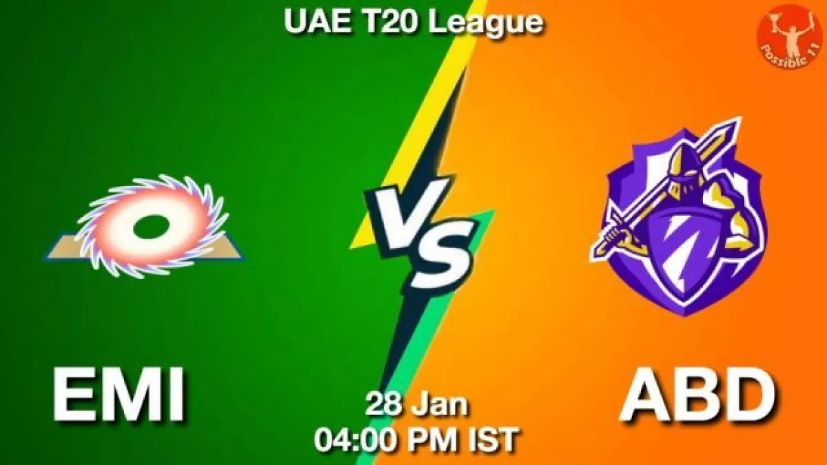 EMI vs ABD Dream11 Prediction In Hindi, Team, Match-12, Fantasy Cricket Tips in Hindi