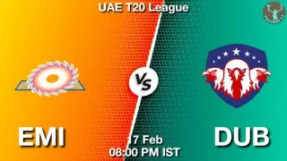 EMI vs DUB Dream11 Prediction In Hindi, Team, Match-34, Fantasy Cricket Tips