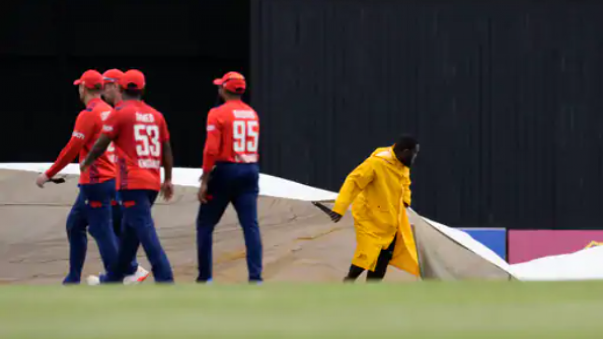 ENG vs WI last T20 washed out by rain in Hindi
