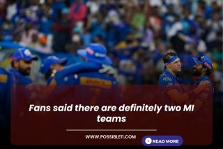 Fans said there are definitely two MI teams