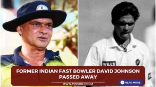 भारत के पूर्व तेज गेंदबाज David Johnson का हुआ निधन, अपने अपार्टमेंट की चौथी मंजिल से फिसले