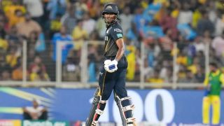 GT vs CSK Sai Sudharsan scored his first century in IPL