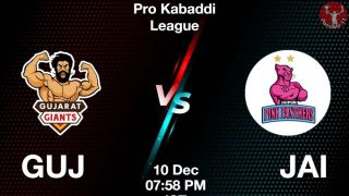 GUJ vs JAI Dream11 Prediction in Hindi, Starting 7, Today Match 103, PKL 11