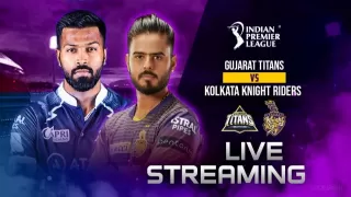 Gujarat vs kolkata match Live streaming