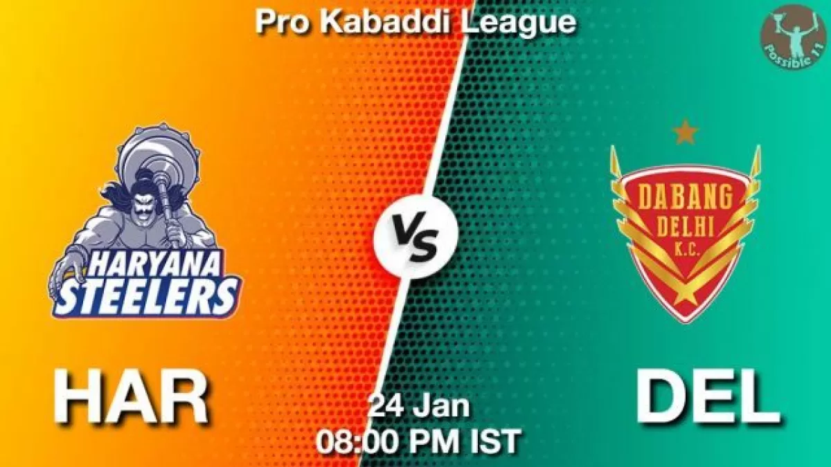 HAR vs DEL Dream11 Prediction In hindi, Team, Match-87, Fantasy Kabaddi Tips in Hindi News HAR vs DEL Dream11 Prediction In hindi, Team, Match-87, Fantasy Kabaddi Tips in Hindi