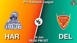 HAR vs DEL Dream11 Prediction In hindi, Team, Match-87, Fantasy Kabaddi Tips