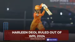 Harleen Deol ruled out of Picture